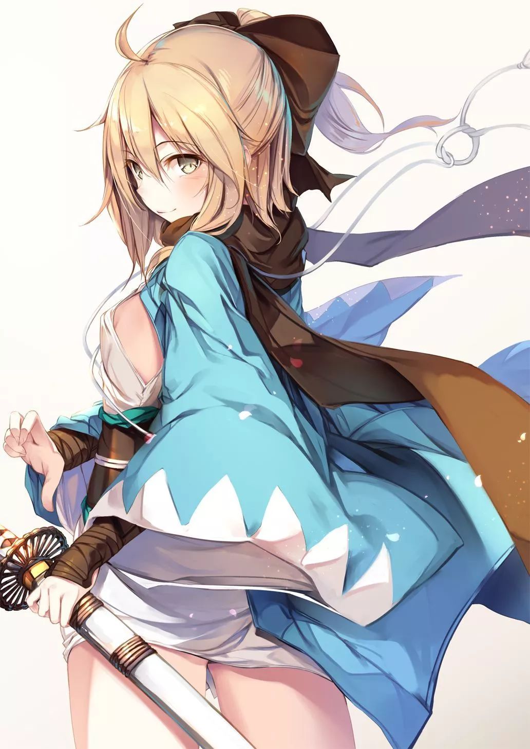 fate冲田总司动漫-Fate/GrandOrder冲田总司：剑术高手与可爱少女的完美结合