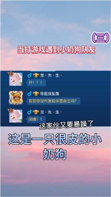 打游戏奶狗,二、什么是打游戏奶狗