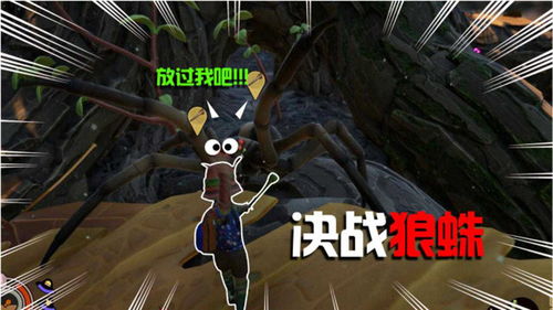 大狼蛛游戏,探险与生存的奇幻之旅