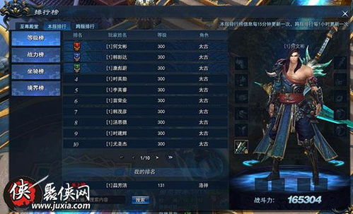 游戏里排行,揭秘游戏排行榜背后的传奇故事